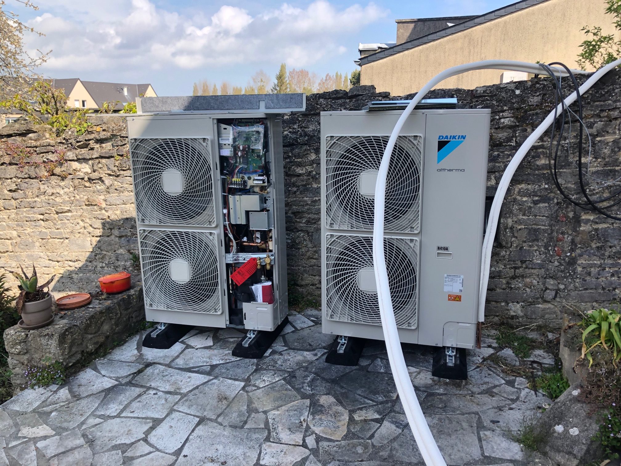 installation pompe à chaleur